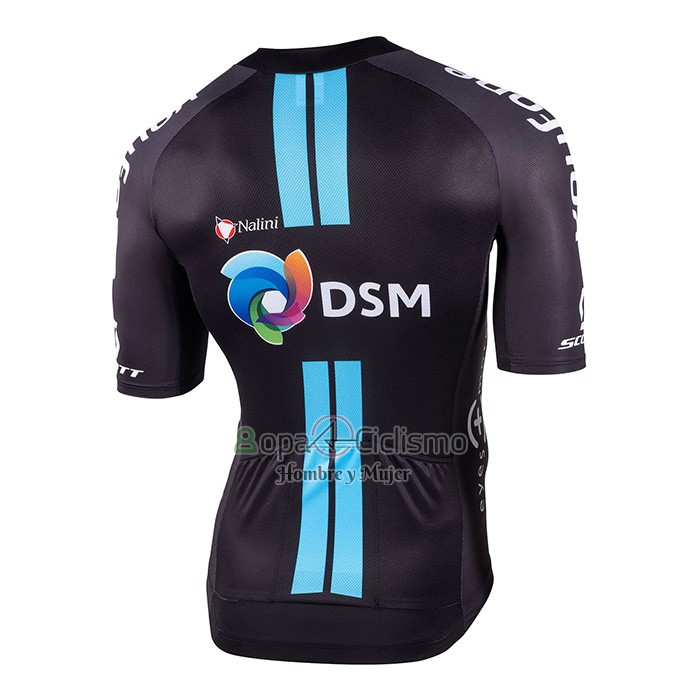 Dsm Ropa Ciclismo Culotte Corto 2022 Mangas Cortas Negro